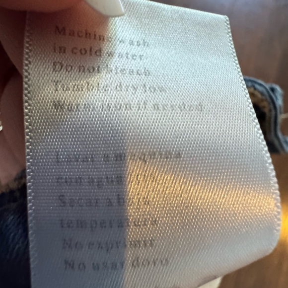 Kancan Size 7- pre loved-Denim Frayed Hem Women's Shorts - Picture 6 of 11